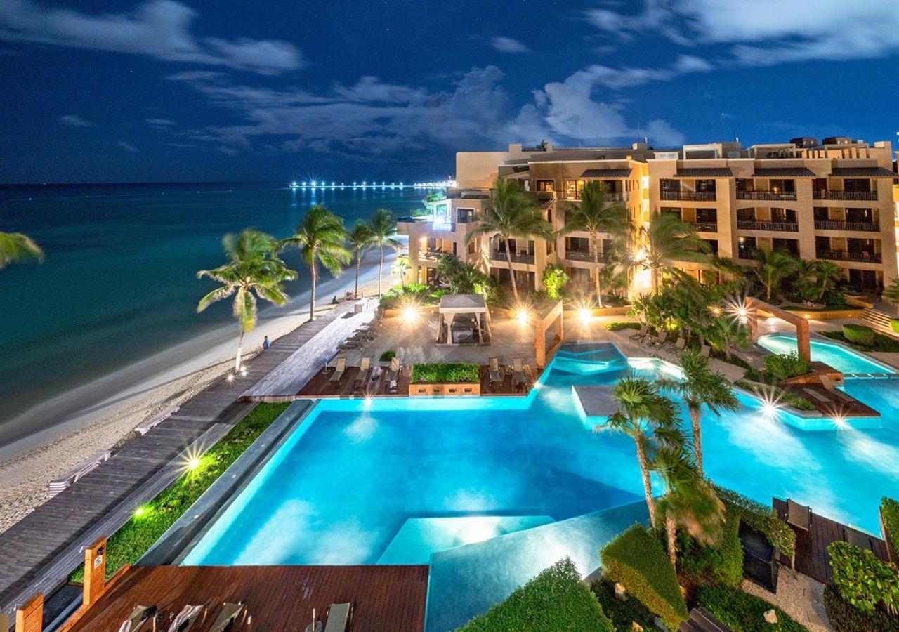 Beachfront 1 Bedroom Condo - El Faro, Surf 407 プレヤデルカーメン エクステリア 写真